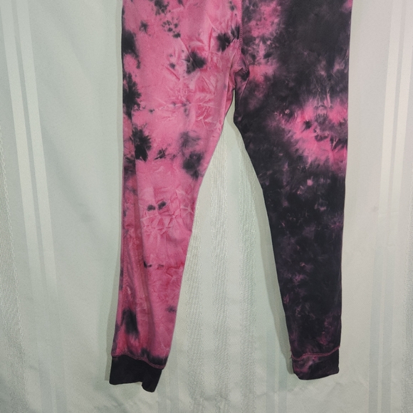 CULT FAVORITE GIRLS JOGGERS TIE DYE PINK/BLACK SIZE XL 16 - Picture 6 of 10